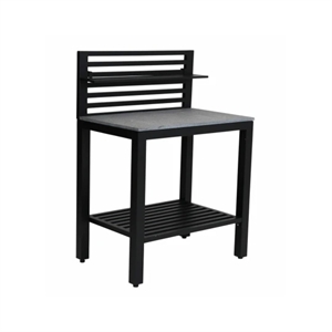 Bellac udekøkken uden vask - Aluminium/Granit - Mål: 90 x 127 x 60 cm. - Stærk pris